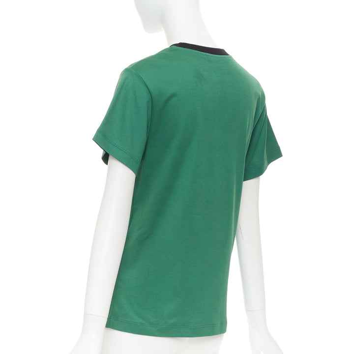 LOUIS VUITTON Sun Yitian 2024 Animogram green balloon rabbit chain tshirt XS