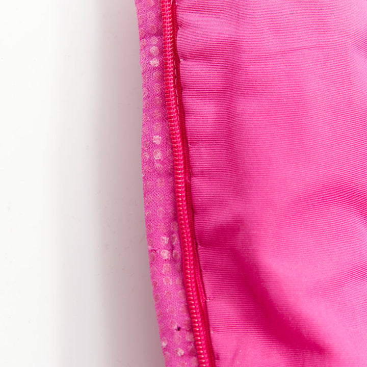 rare ALEXANDRE VAUTHIER COUTURE AW2019 Runway pink crystal sash drape gown