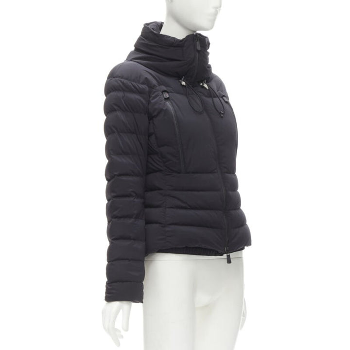 MONCLER GRENOBLE Bear Giubotto black nylon new down puffer jacket Size 1 S