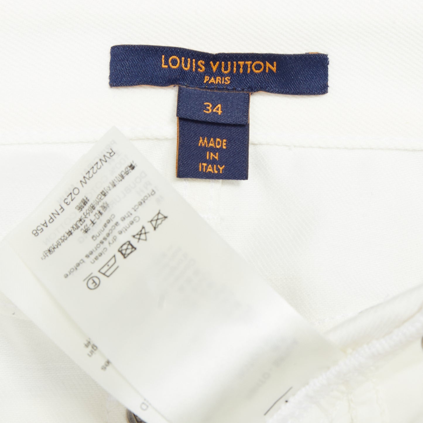 Louis Vuitton by Nicolas Ghesquiere - White Women Casual Pants