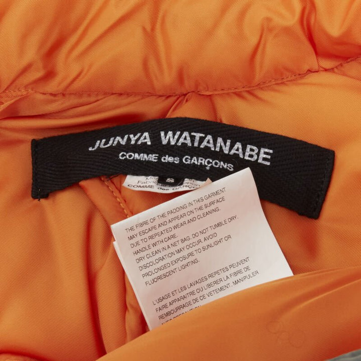 JUNYA WATANABE 2006 Runway deconstructed padded MA-1 bomber jacket cape S