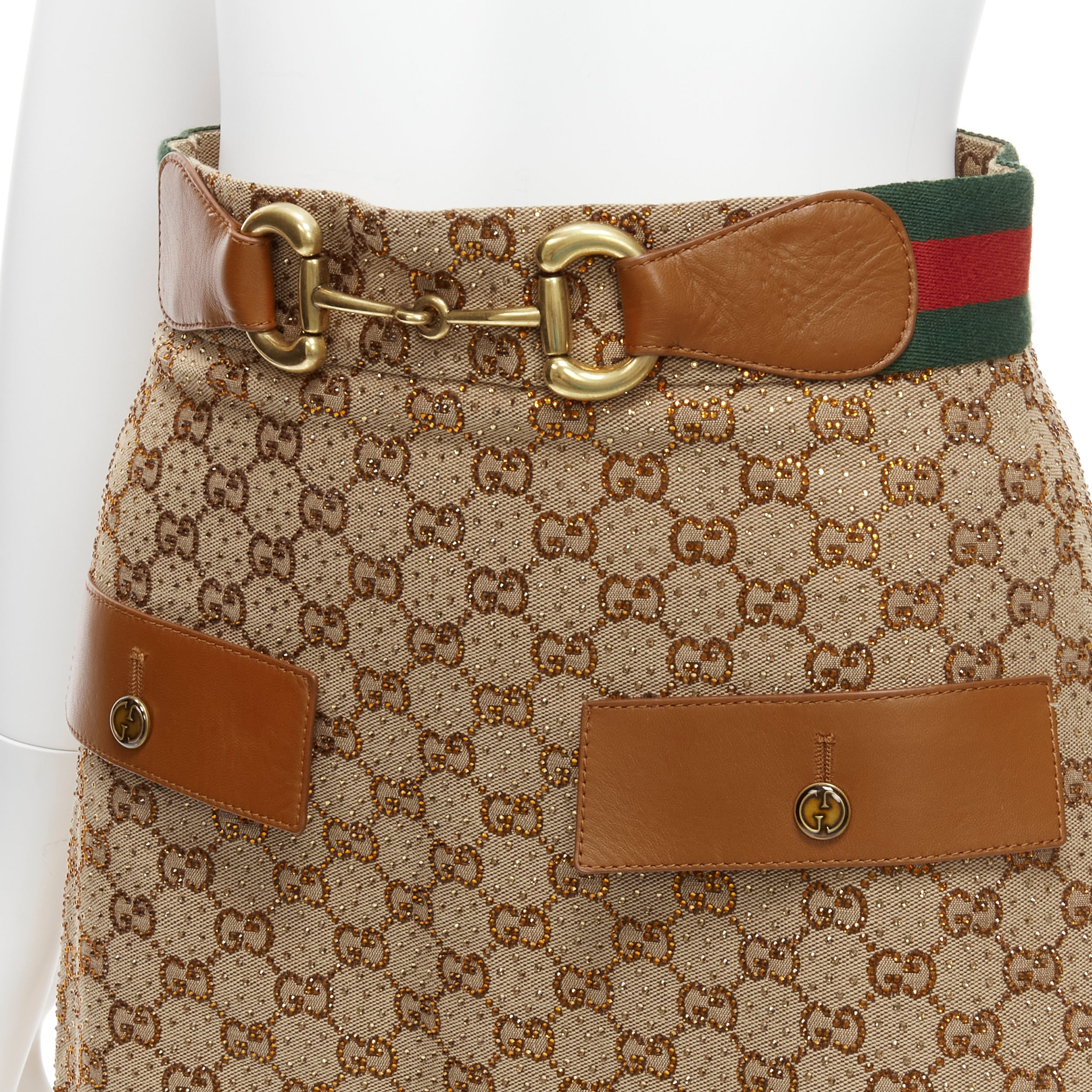 Gucci by Alessandro Michele - Brown Women Party/Cocktail Skirt