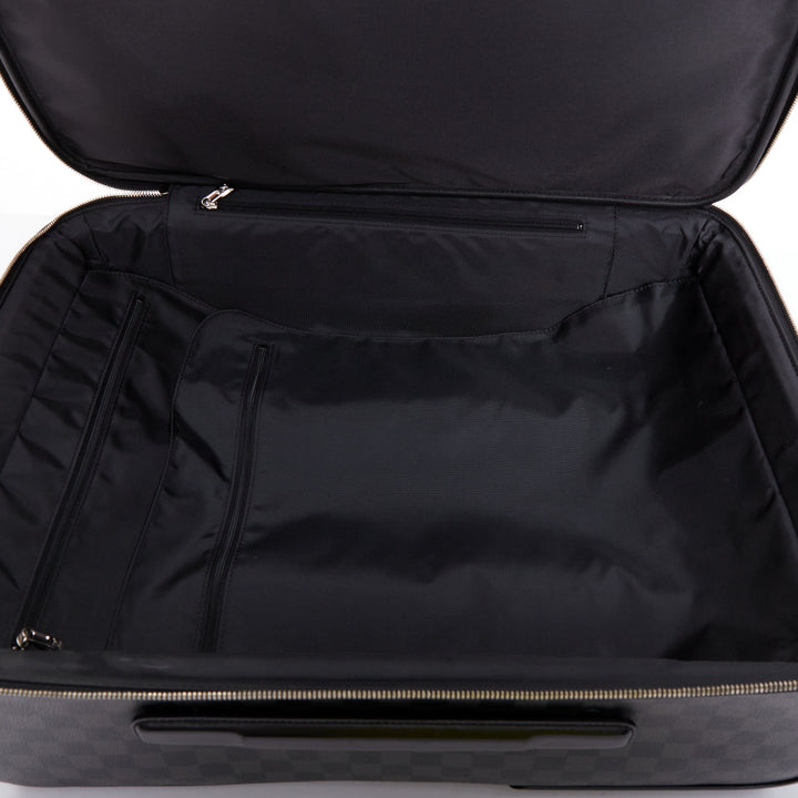 LOUIS VUITTON Damier Graphite Pegase Legere 55 black grey canvas luggage
