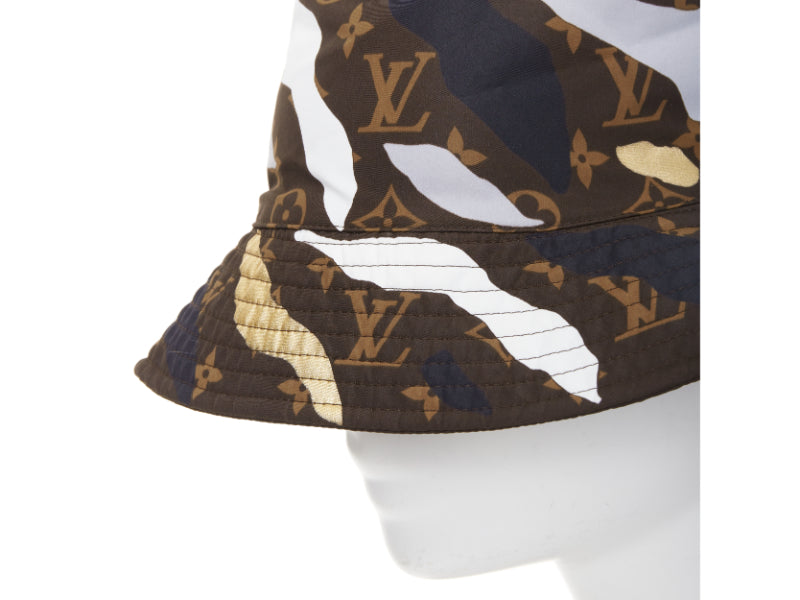 LOUIS VUITTON LEAGUE OF LEGENDS brown LV monogram bucket hat S