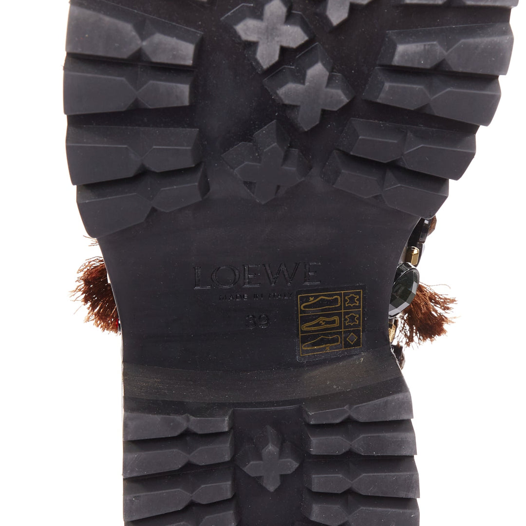 rare LOEWE STUDIO 2023 Sudio Ghibli Howls Moving Castle combat boots E