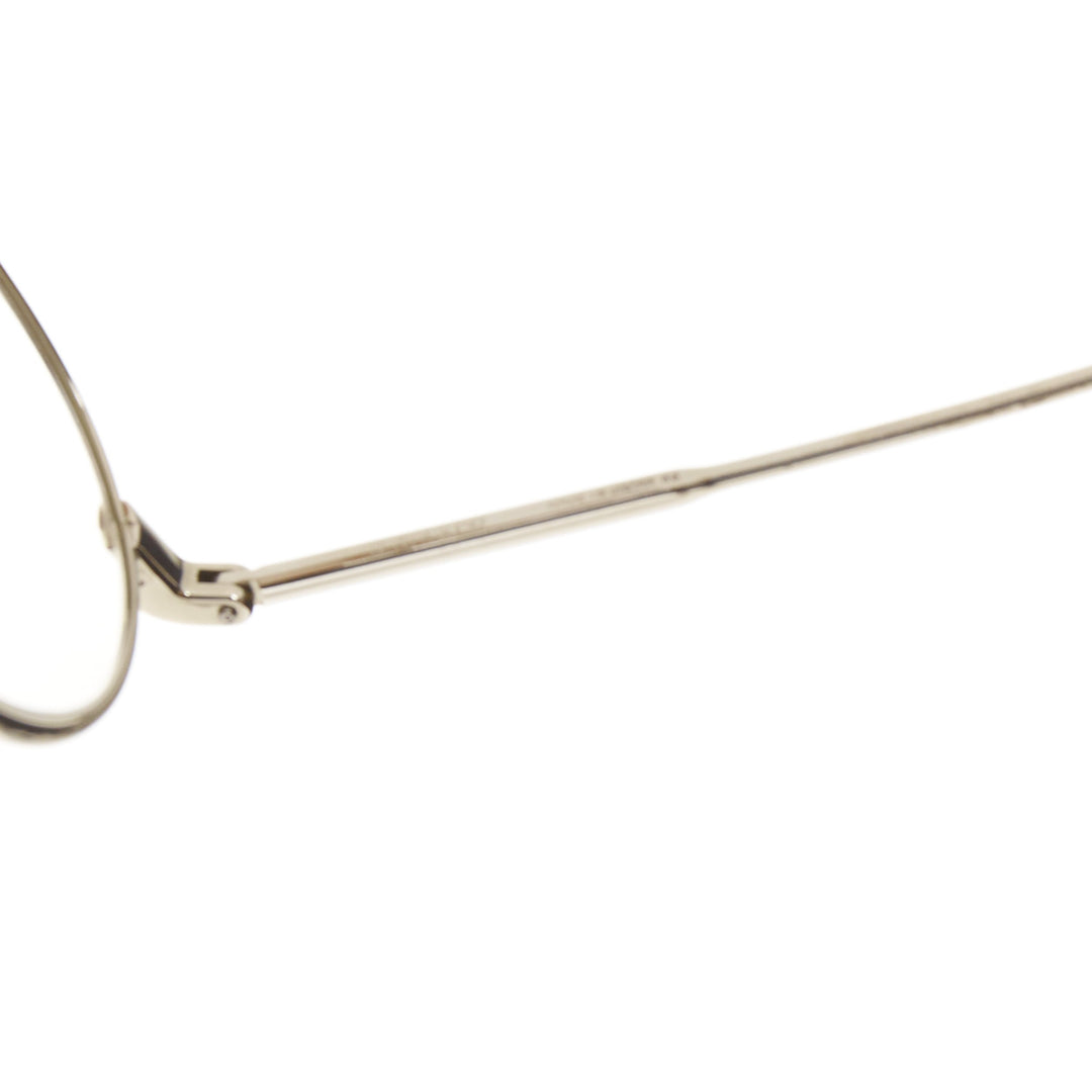 THOM BROWNE 18-101-A-SLV-49 silver metal red blue clear round optical glasses
