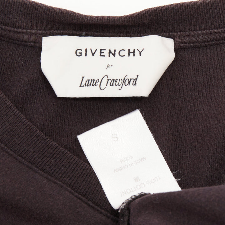 GIVENCHY 2011 Lane Crawford Madonna Graphic foil print cotton muscle tank top S