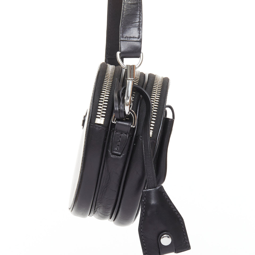 ALEXANDER WANG Runway Canteen black circle multi pocket crossbody bag