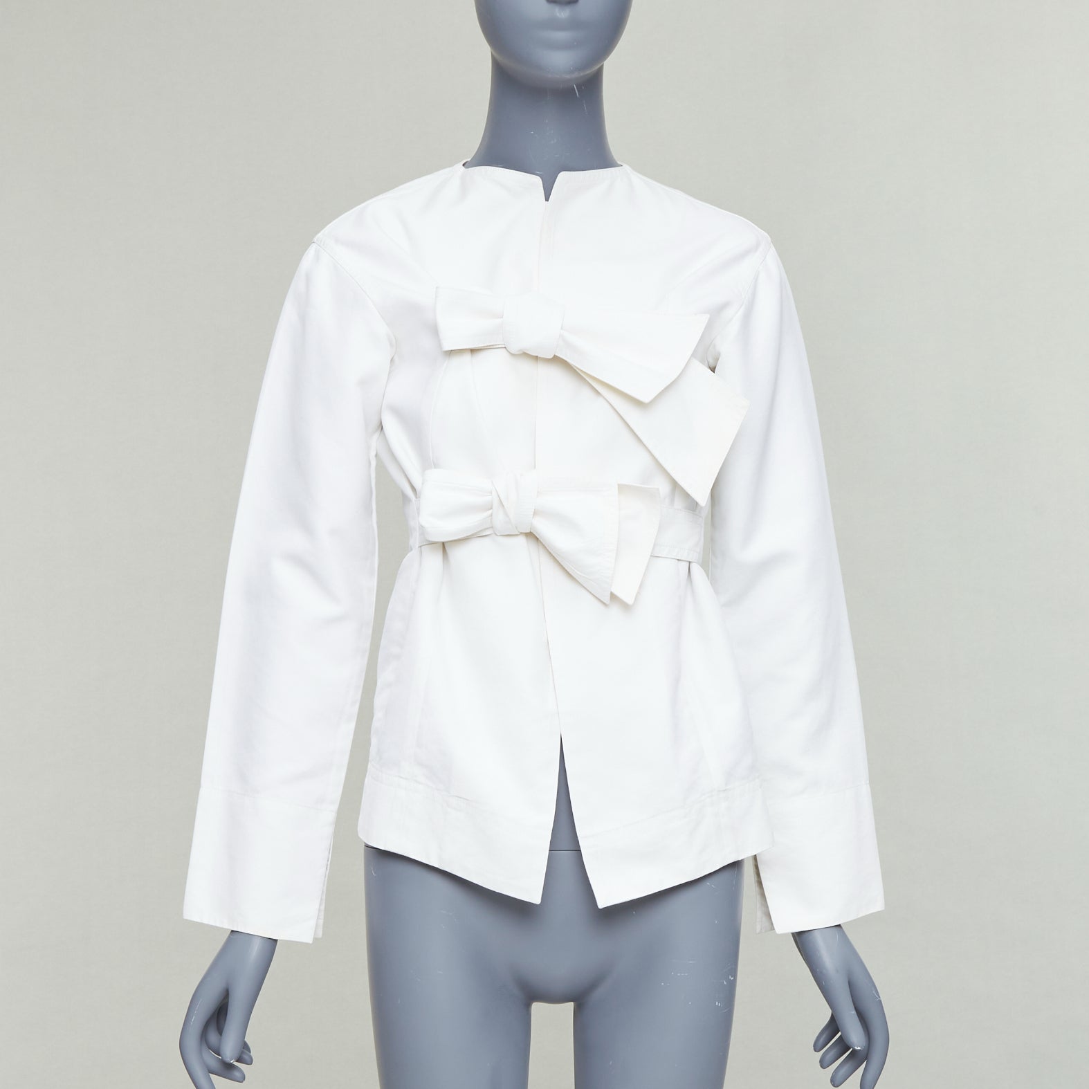 Celine by Phoebe Philo - Cream Women Work Top | JHROP Preloved Luxury