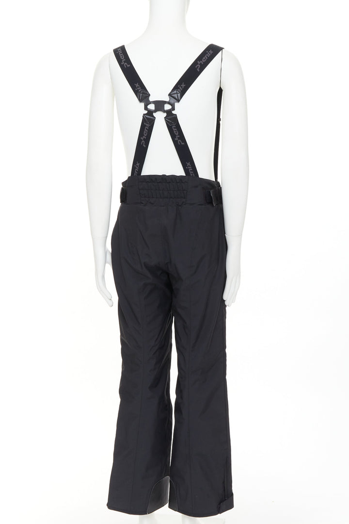 PHENIX black technical suspenders alpine ski pants snow gaiters IT50 L