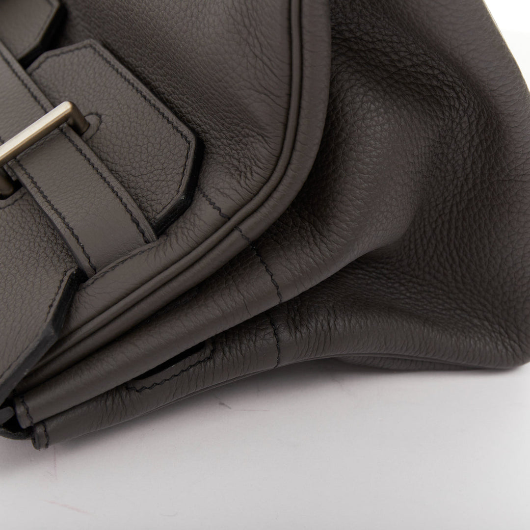 HERMES Special Order HSS JPG Birkin 42 Graphite matte palladium shoulder bag