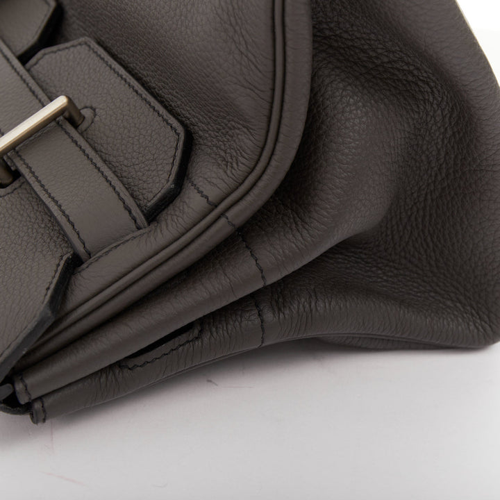 HERMES Special Order HSS JPG Birkin 42 Graphite matte palladium shoulder bag