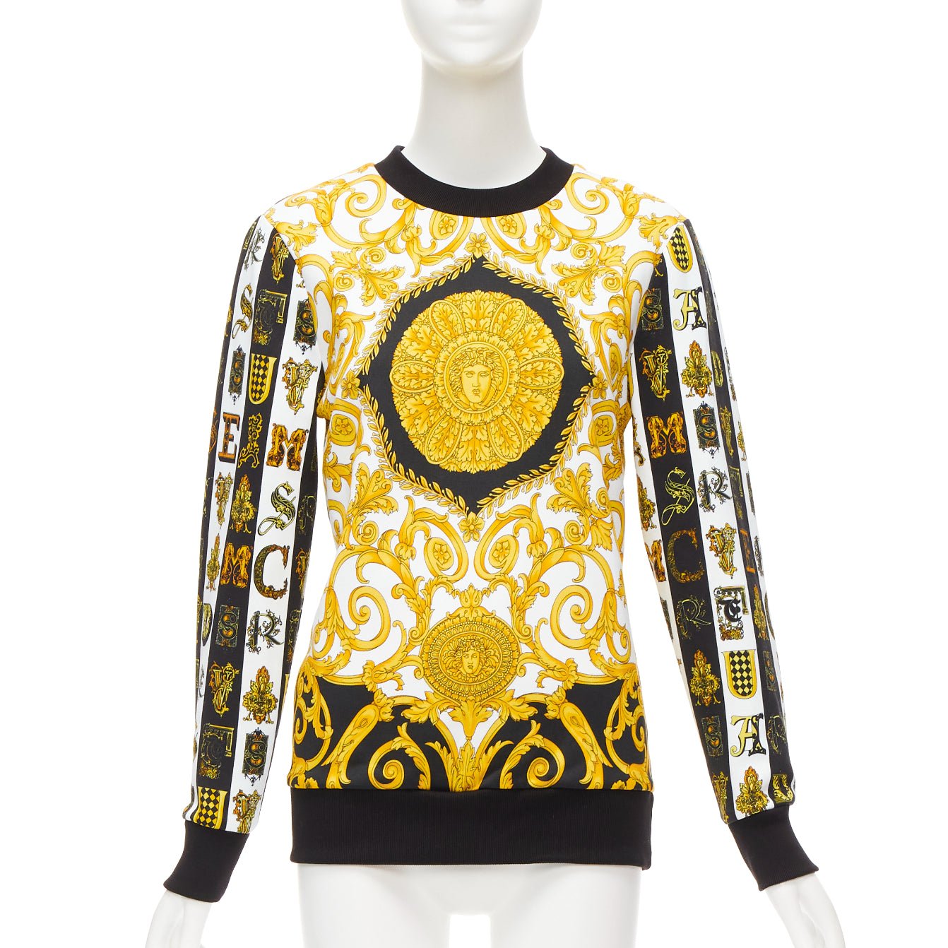 100% Authenticity Guaranteed Versace Gold Cotton Top on Sale. Available at  JHROP jhrop_official
