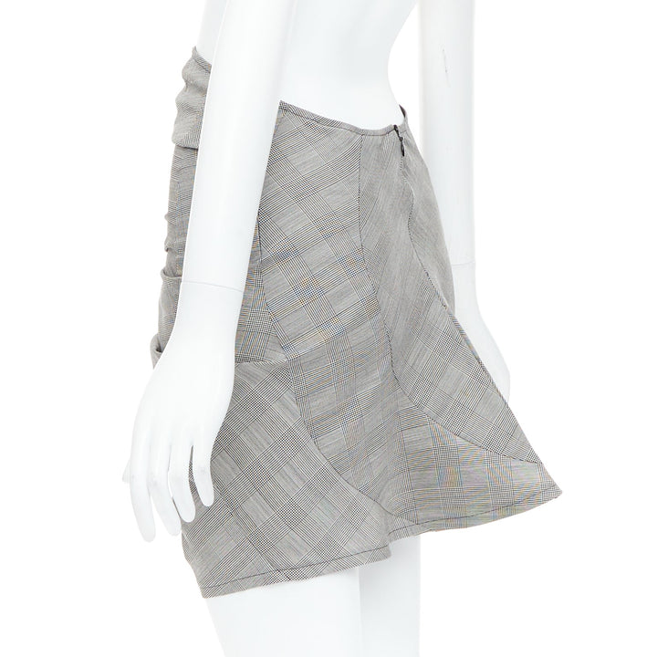 Female mannequin wearing Junya Watanabe 2009 Grey Wool Women Skirt in Size  XS | Available at JHROP