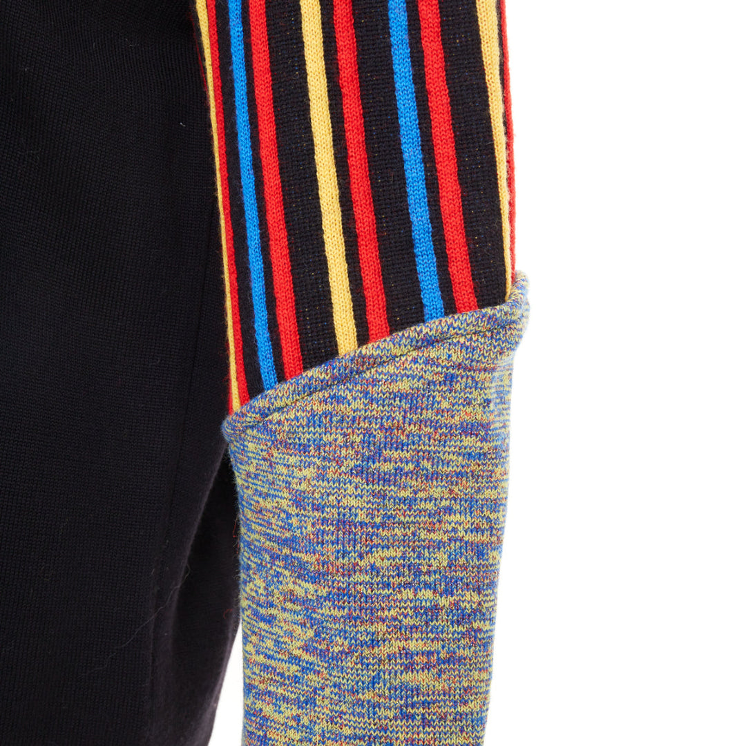 COMME DES GARCONS HOMME PLUS 2016 Runway patchwork sleeve cardigan M M