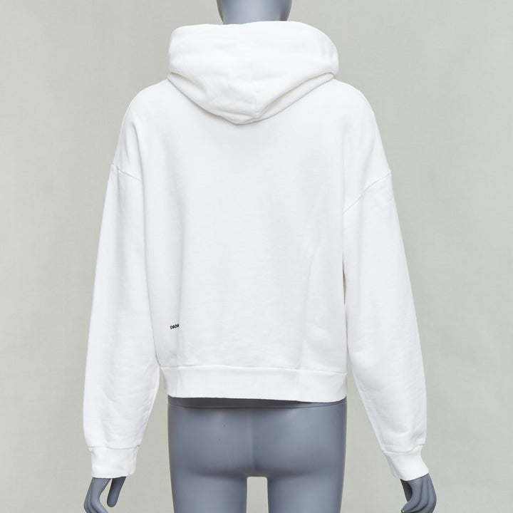 PANGAIA Set of 2 organic recycled cotton hoodie grey XXS white XXS