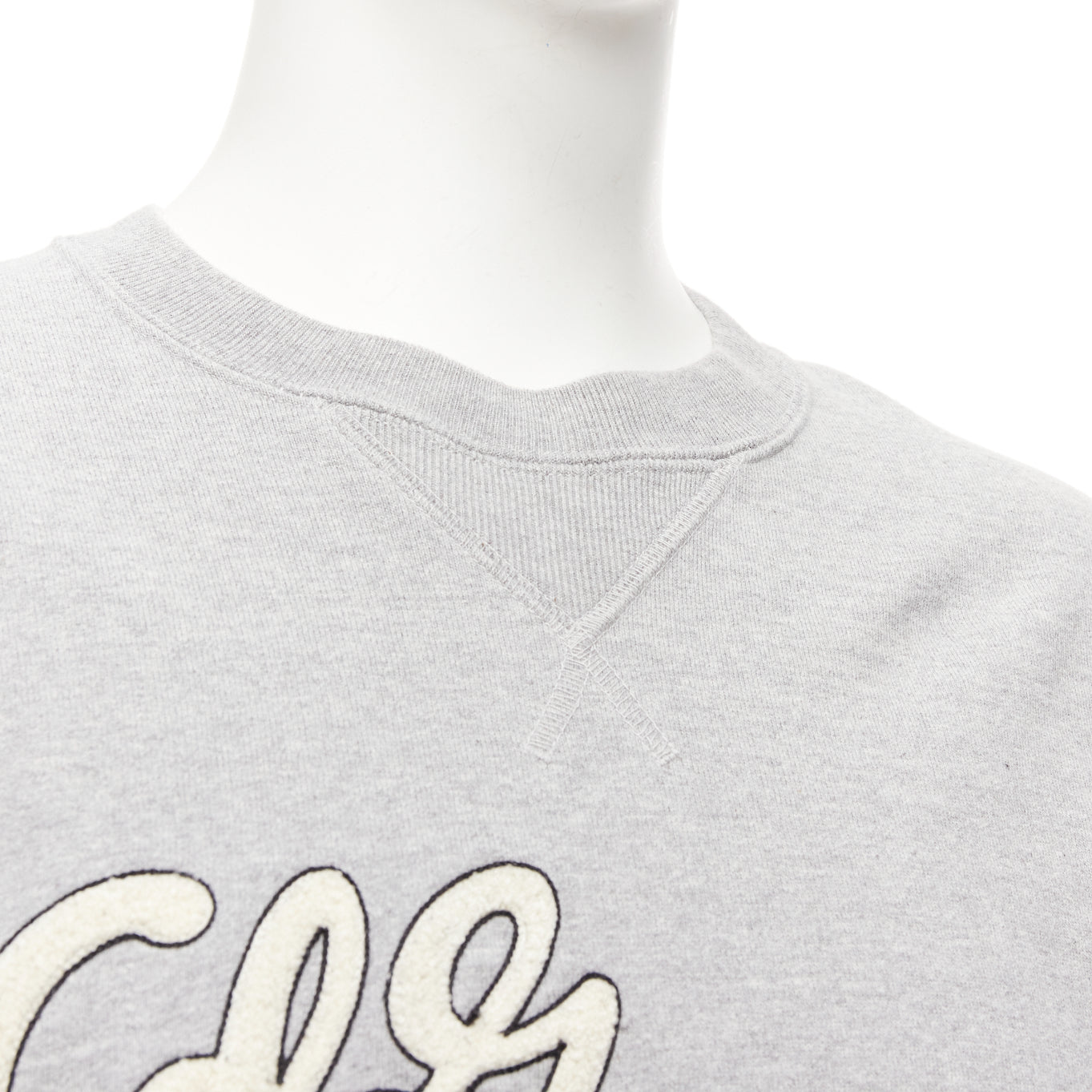 COMME des GARCONS SHIRT スウェット グレー 2001025Y0011 Comme Des Garcons - Grey Women Casual Top | JHROP Preloved