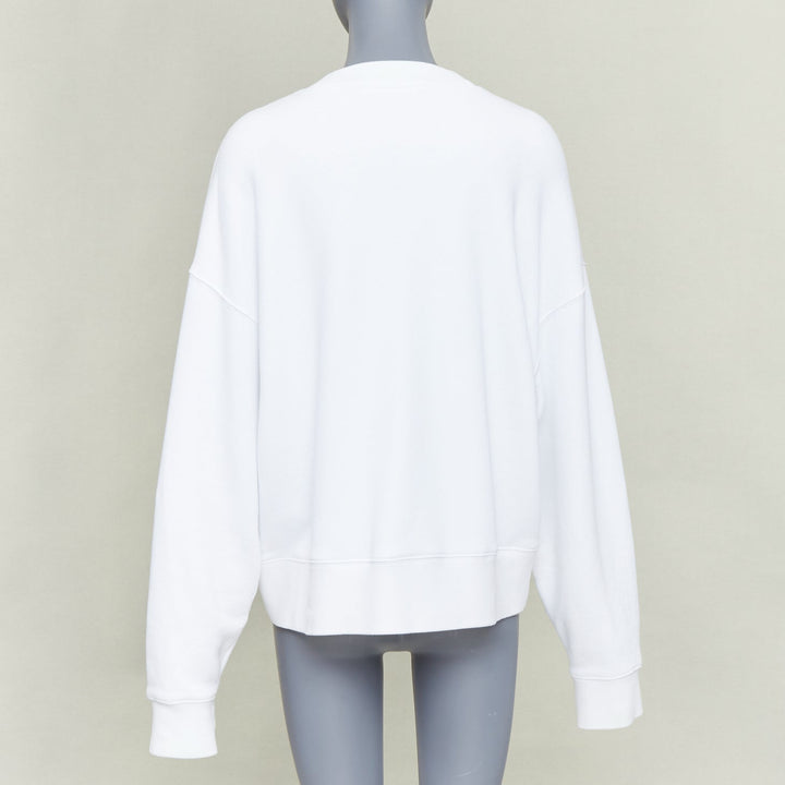 PALM ANGELS 2019 David Sims Photography cotton portrait print sweatshirt XS