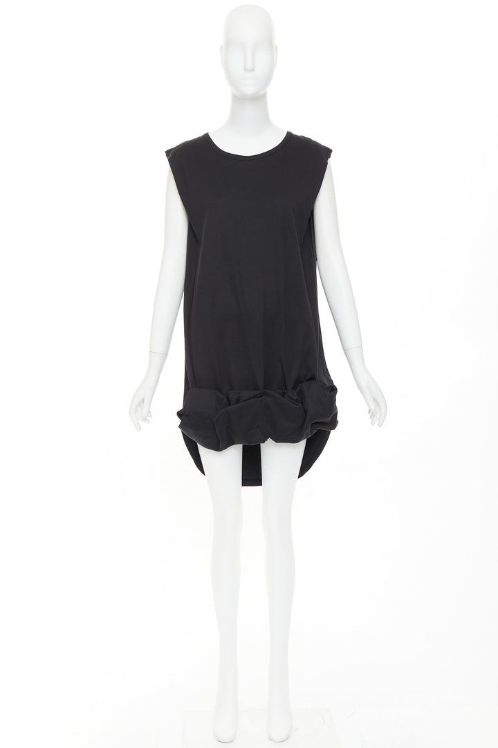 MAISON MARTIN MARGIELA 2001 Vintage black cotton deconstructed bubble dress M