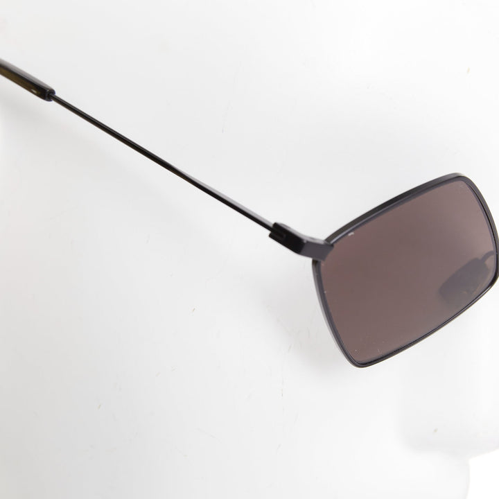 SAINT LAURENT SL302 Lisa black grey metal rhombus diamond shaped sunglasses