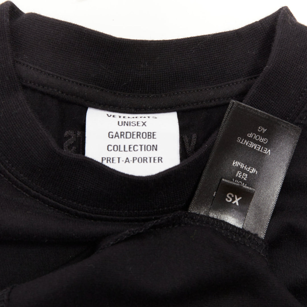VETEMENTS Limited Edition Global Intelligence Human Rights LEGAL  tshirt XS