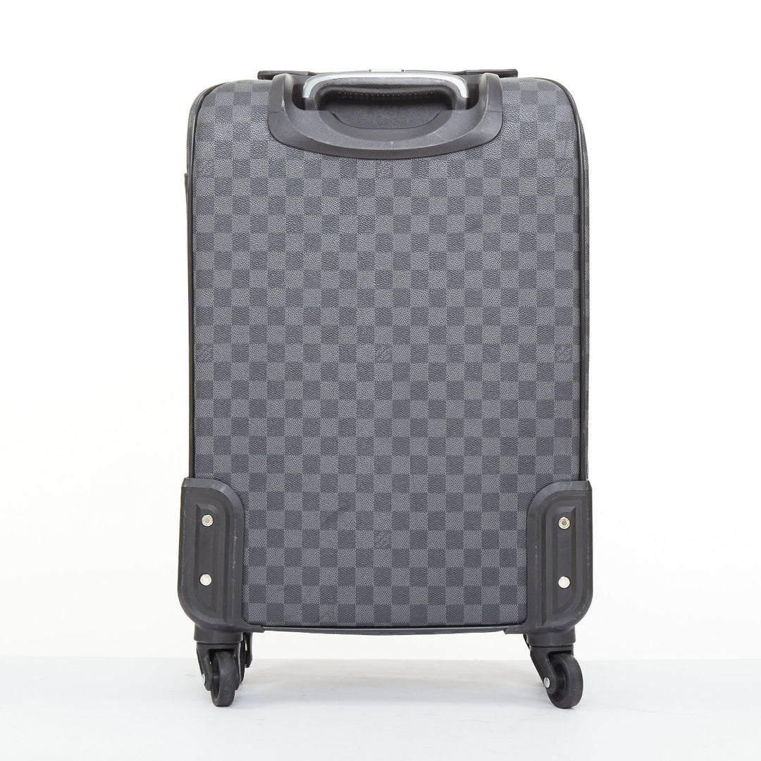 LOUIS VUITTON Damier Cobalt Pegase Legere Business 55 rolling travel luggage