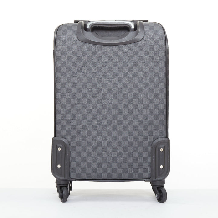 LOUIS VUITTON Damier Cobalt Pegase Legere Business 55 rolling travel luggage