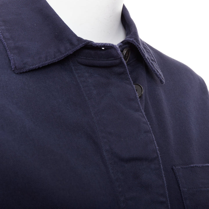 CHRISTIAN DIOR navy cotton CD bee cargo playsuit romper FR34 XS