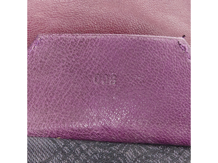 PROENZA SCHOULER PS1 Medium purple leather gold hardware flap satchel bag