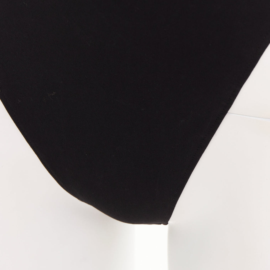 rare ALEXANDRE VAUTHIER COUTURE AW2023 Runway black filigree pailette beaded top