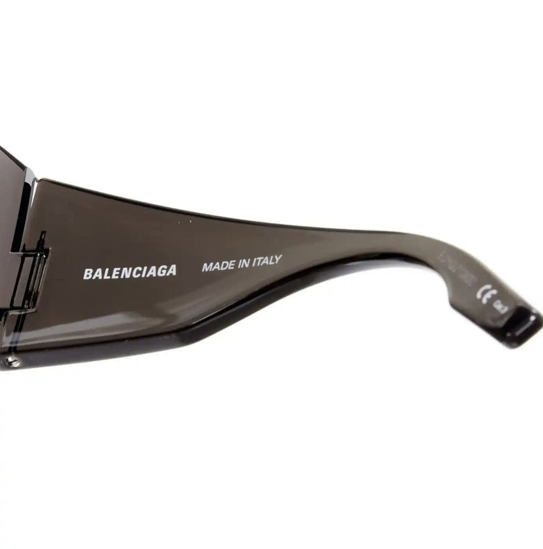 BALENCIAGA DEMNA Runway Mask Butterfly black shield sunglasses Kardashian