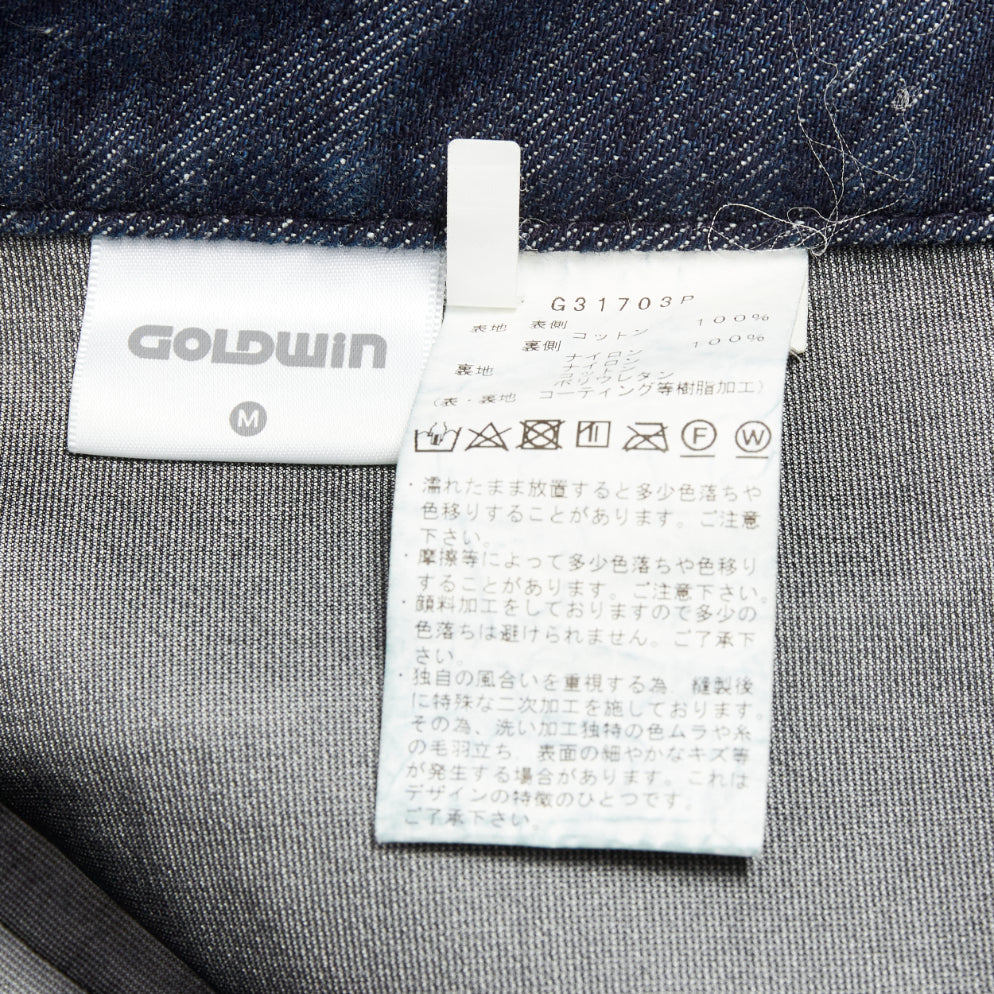 GOLDWIN GWS GORE-TEX waterproof indigo denim moto riding pants M