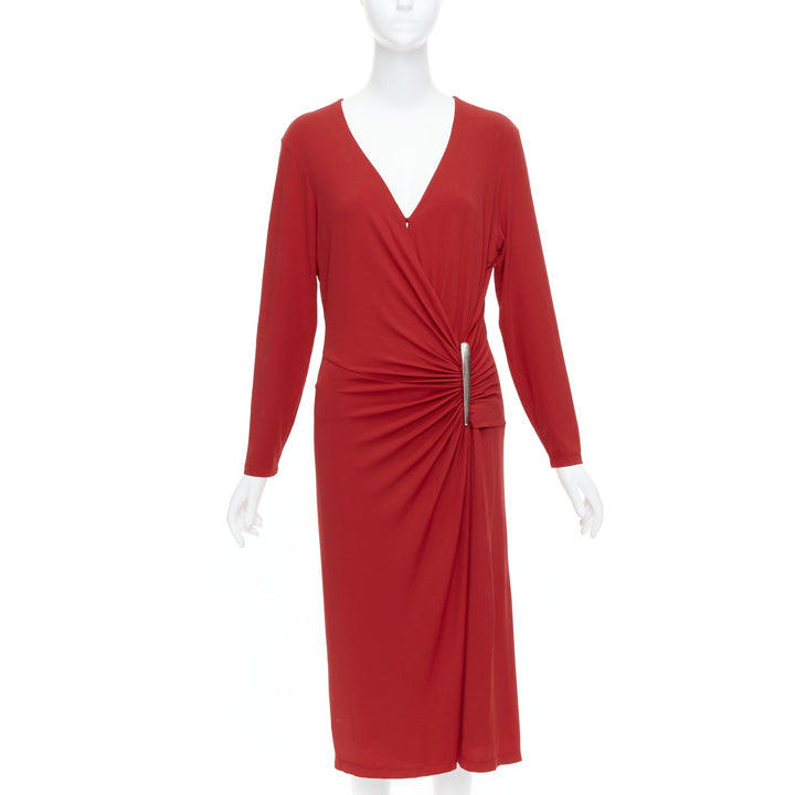 donna karan red dress Donna Karan New York Red Size 2 Dress