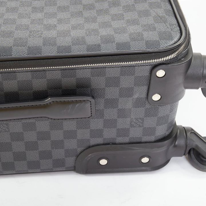 LOUIS VUITTON Damier Cobalt Pegase Legere Business 55 rolling travel luggage