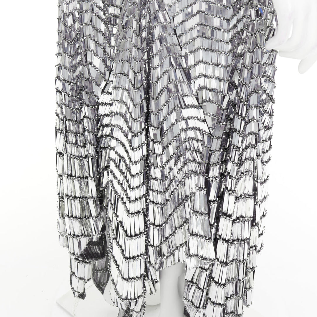 rare ALEXANDRE VAUTHIER COUTURE SS2022 Runway Lesage gradient paillettes gown