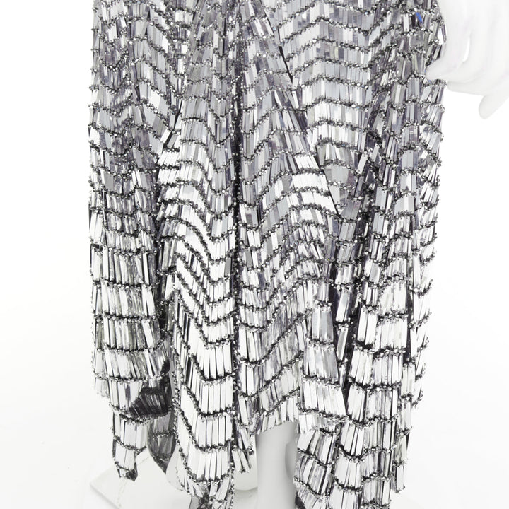 rare ALEXANDRE VAUTHIER COUTURE SS2022 Runway Lesage gradient paillettes gown