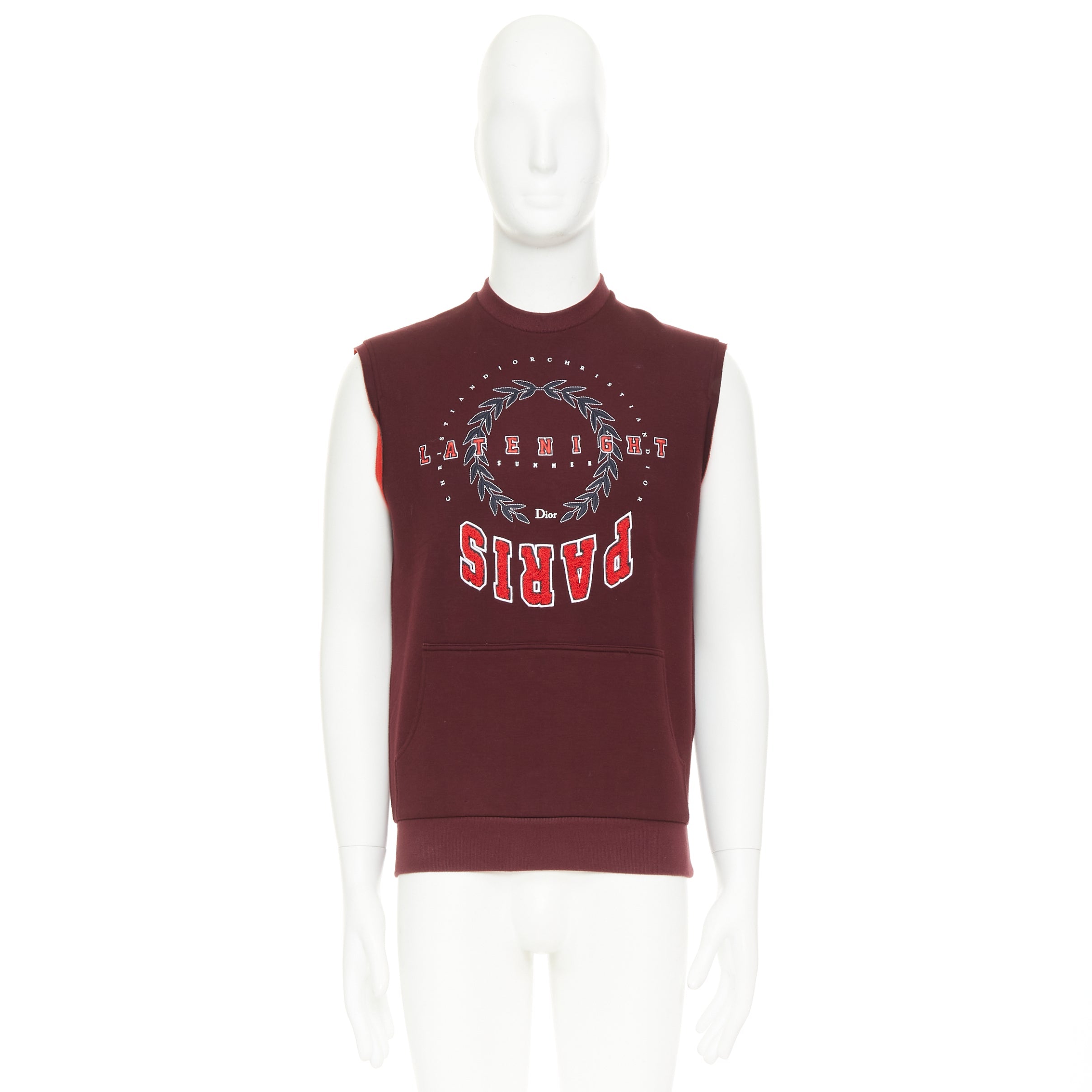 Dior by Kris Van Assche - Burgundy Women Casual Top | JHROP