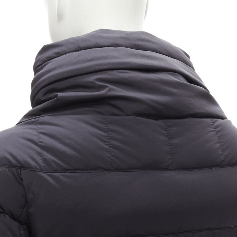 MONCLER GRENOBLE Bear Giubotto black nylon new down puffer jacket Size 1 S