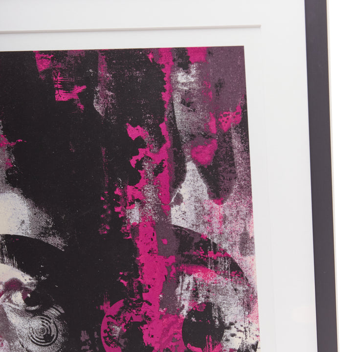 TAKASHI MURAKAMI VIRGIL ABLOH Glance Past The Future 2018 2/300 Black Framed