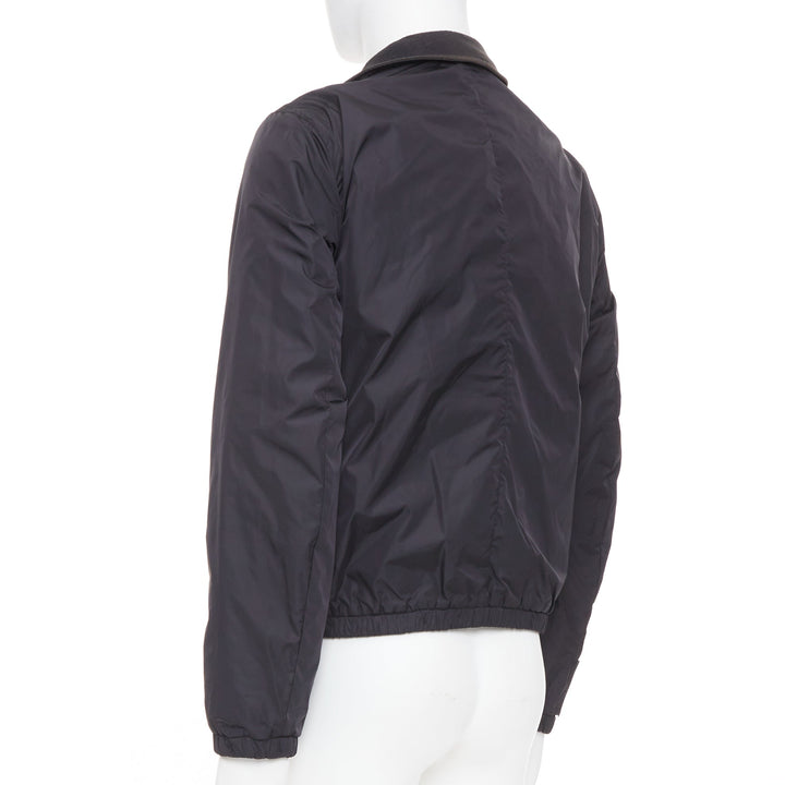 PRADA LINEA ROSSA 2006 reversible zip up tech nylon bomber jacket outer M IT48