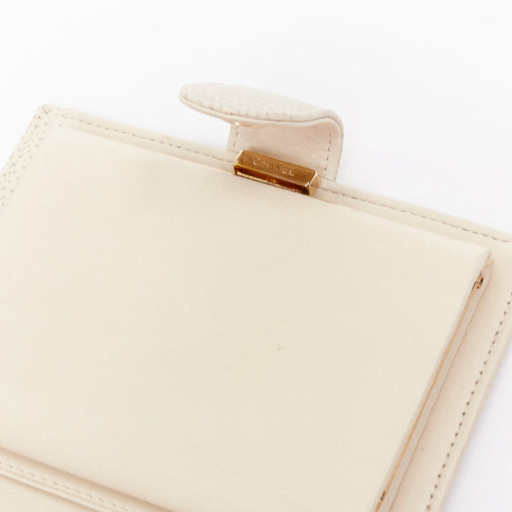 CHANEL Timeless CC Pocket agenda planner organizer with coins pouch