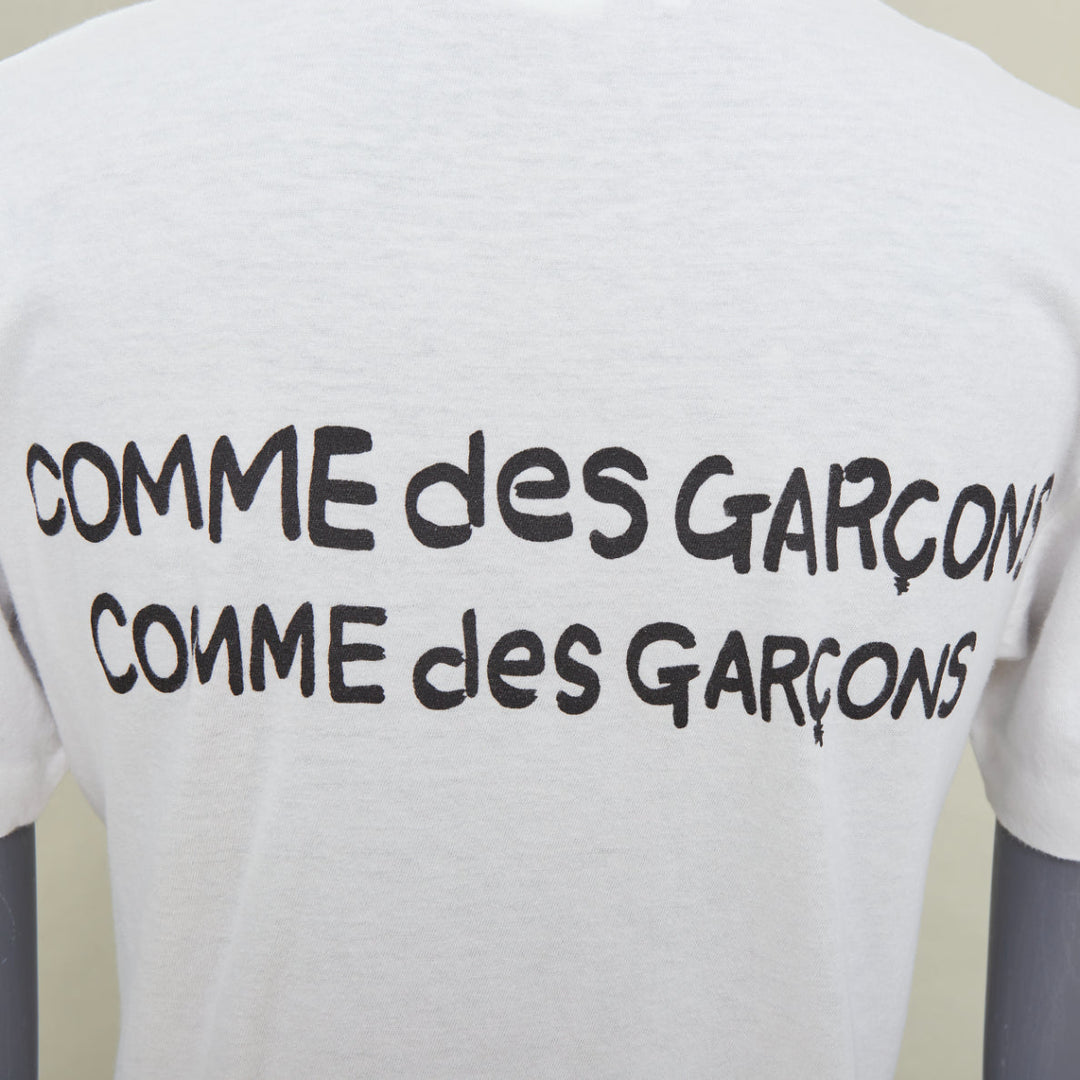 COMME DES GARCONS 2014 Disney Silly Symphony blue yellow graphic jersey tshirt S