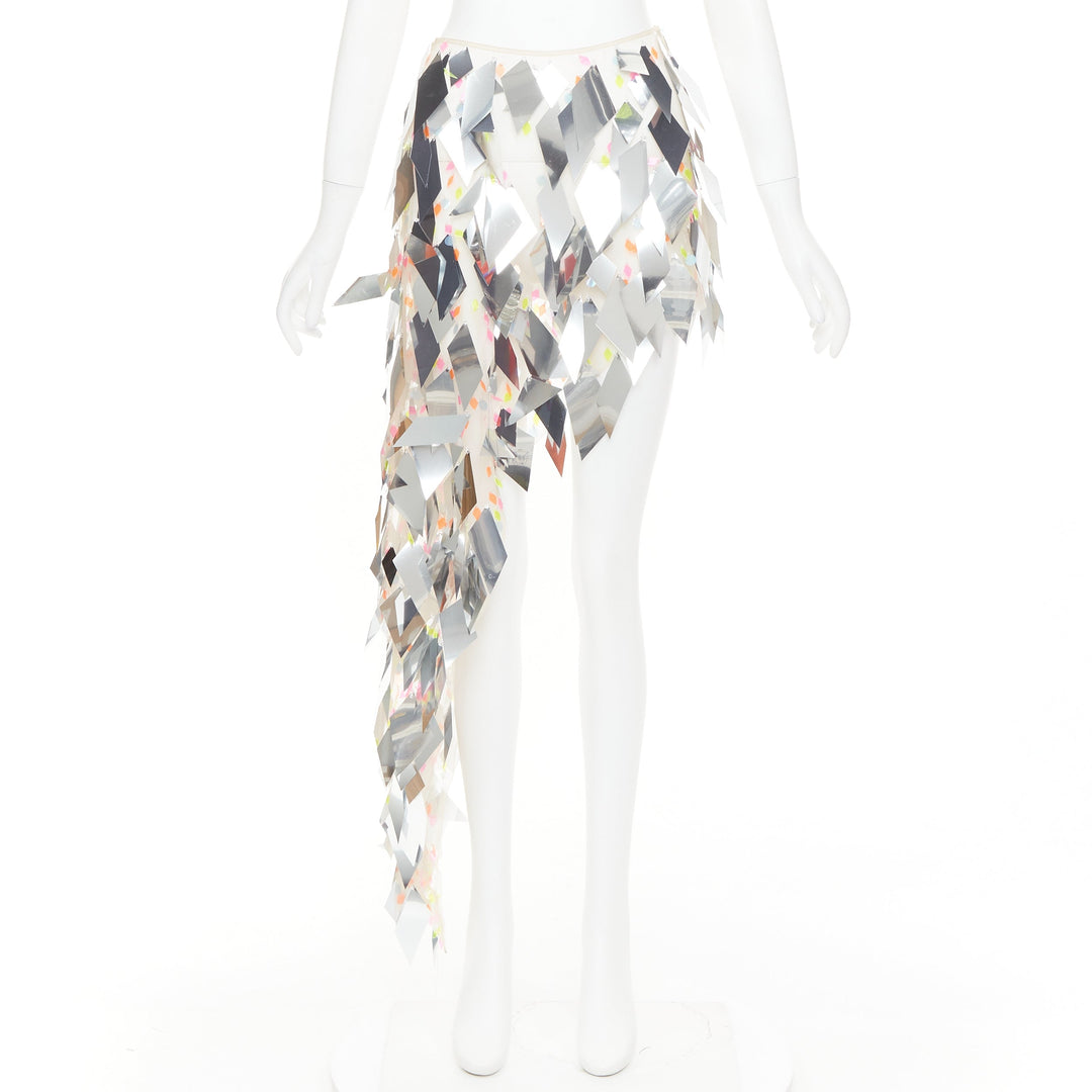 ALEXANDRE VAUTHIER COUTURE SS2023 Runway hand embellished paillettes skirt