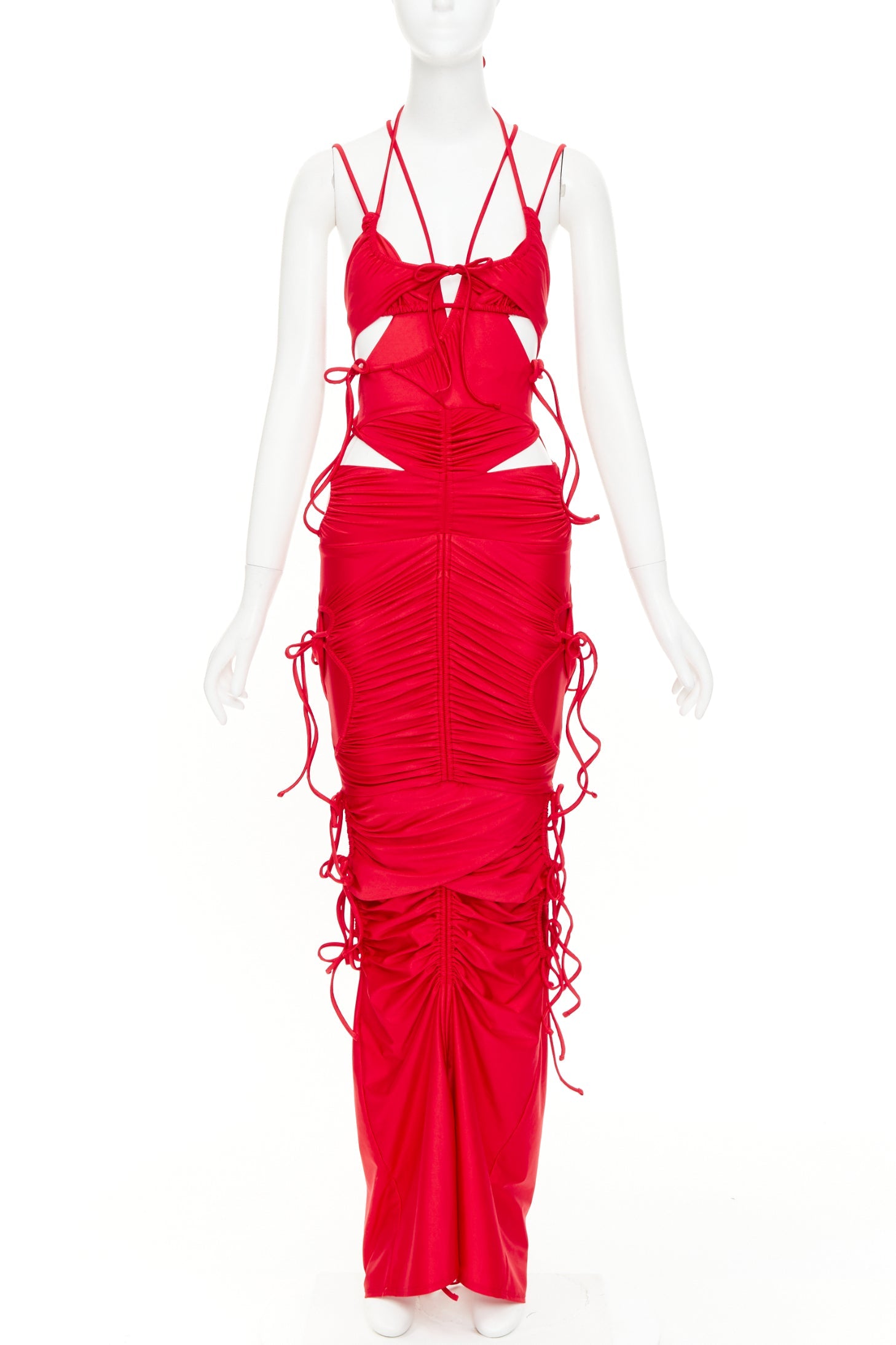Balenciaga by Demna - Red Women Formal Dress | JHROP Preloved Luxury