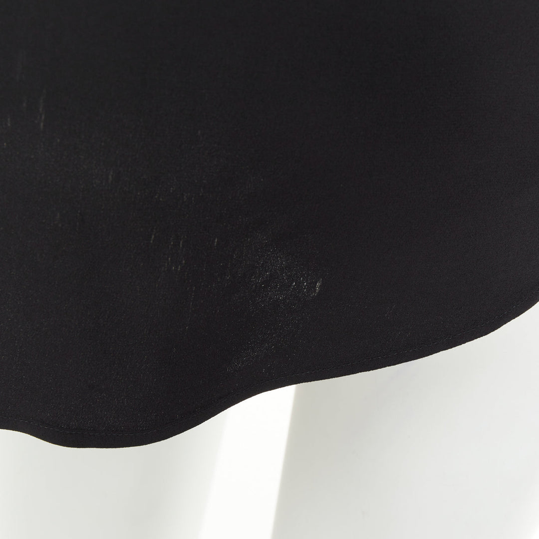 SAINT LAURENT 2015 fluid silk pointed collar button down classic shirt EU 37 XS