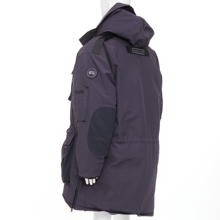 VETEMENTS CANADA GOOSE 2017 runway oversized Snow Mantra utility parka jacket OS