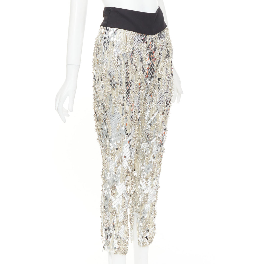 rare ALEXANDRE VAUTHIER COUTURE 2016 Runway Lesage bead crystal sequin pants