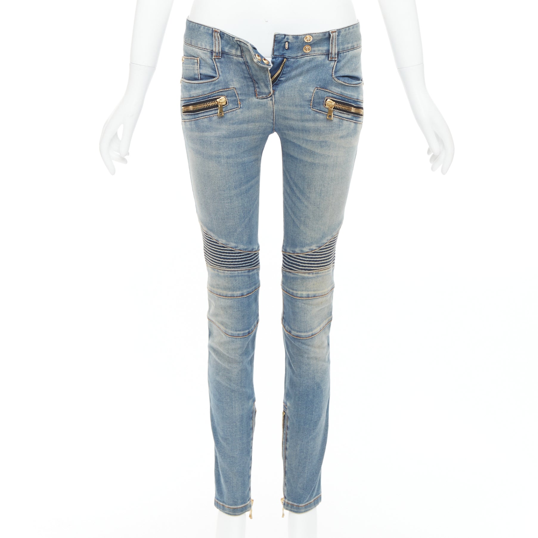 Balmain by Olivier Rousteing - Blue Women Casual Pants | JHROP