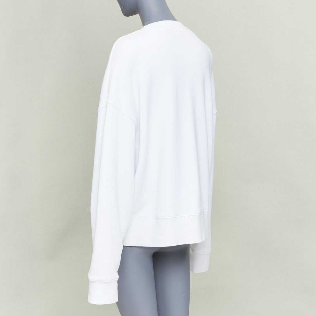 PALM ANGELS 2019 David Sims Photography cotton portrait print sweatshirt XS