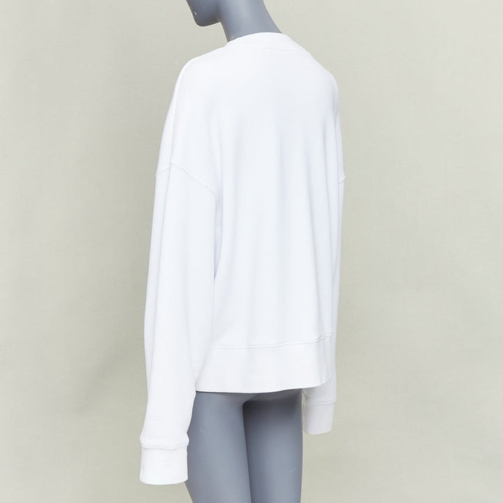 PALM ANGELS 2019 David Sims Photography cotton portrait print sweatshirt XS